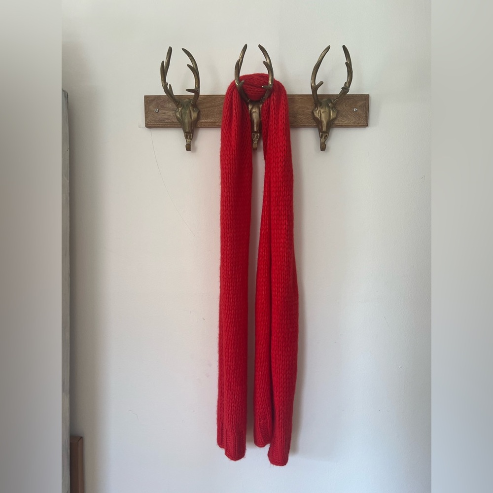 Naadam cherry red scarf!